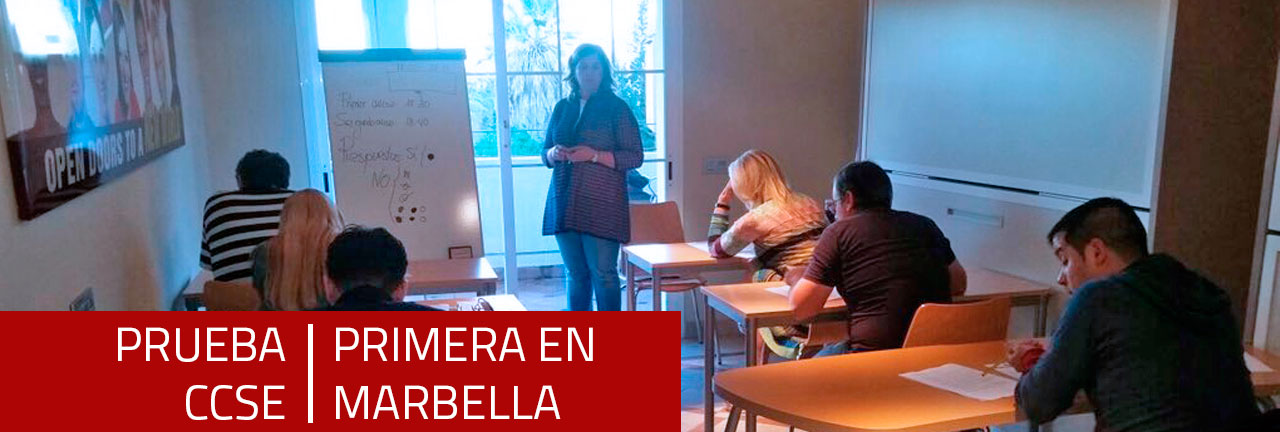 First test for CCSE in Marbella by IIISCHOOLS